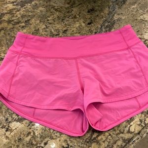Lululemon speed short low rise